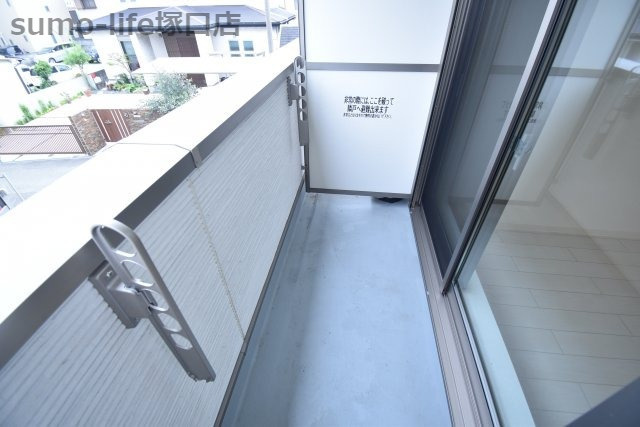 サンクラッソ塚口のバルコニー