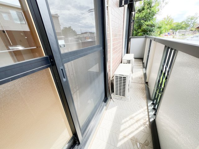 グランフェリオ B棟のバルコニー