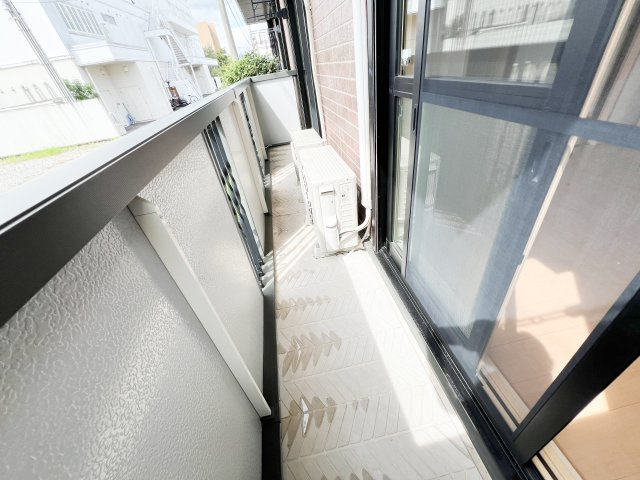 グランフェリオ B棟のバルコニー