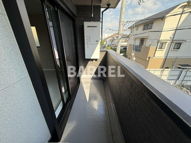 アルバス上野東のバルコニー
