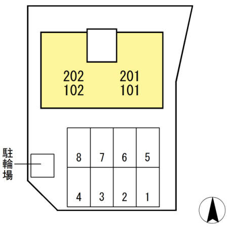 プランドールの区画図