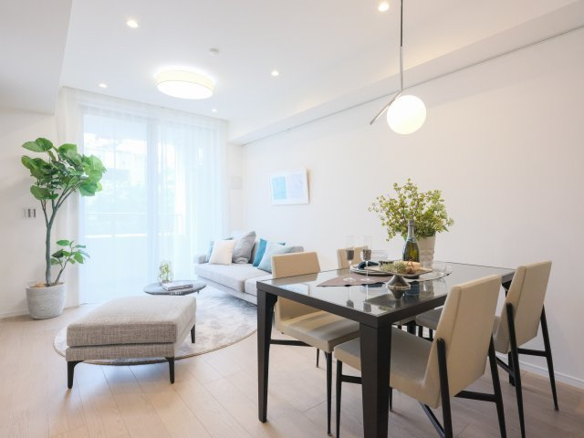 Brillia目黒東山の居間・リビング