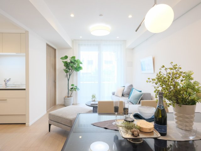 Brillia目黒東山の居間・リビング