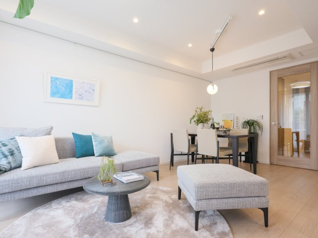 Brillia目黒東山の居間・リビング