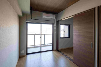 【居間・リビング】 | サードプレイス吉塚駅前 | 別号室の写真になります。現況優先。