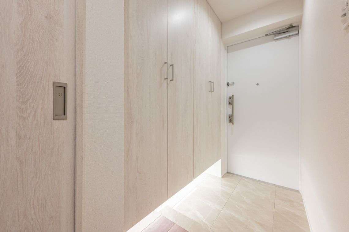 グランスイート虎ノ門の玄関