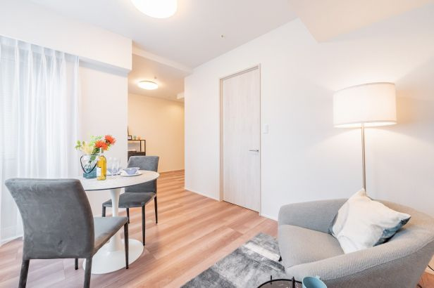 グランスイート虎ノ門の居間・リビング