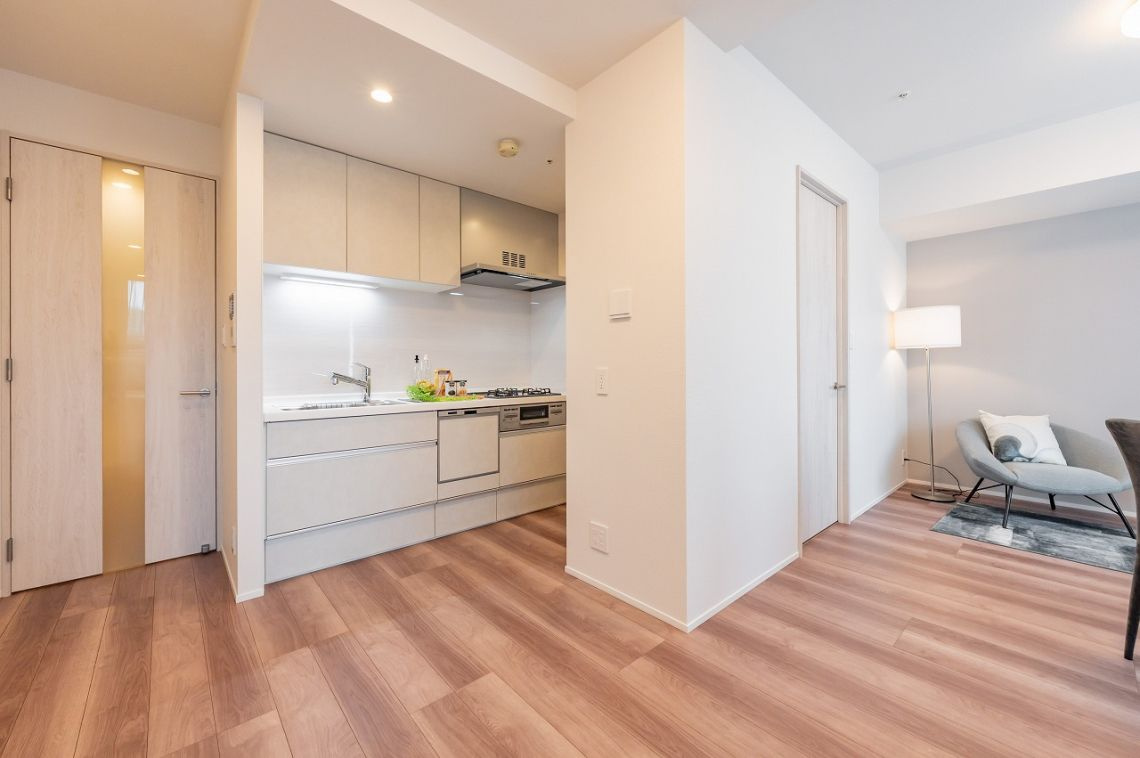 グランスイート虎ノ門の居間・リビング