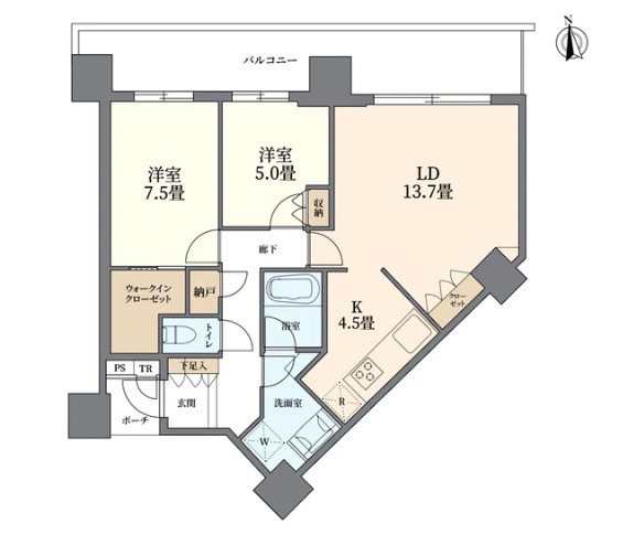【間取り】 | ★仲介手数料無料★CITY TOWER SHINAGAWA（オーナーチェンジ物件・今後の発展が期待される港区港南エリア）