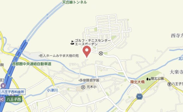 祝　成約済み　八王子市　西寺方町　中古戸建の地図|～仲介手数料無料☆八王子ひなた不動産～八王子市西寺方町　中古戸建