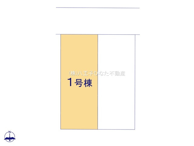 『八王子市新築戸建て』八王子元八王子町3-2153-114【仲介手数料無料】　新築戸建て　２４－１期の区画図|～仲介手数料無料☆八王子ひなた不動産～八王子市元八王子町　新築戸建て