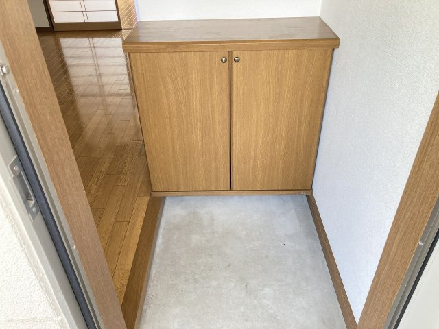 メゾンパークサイドの玄関