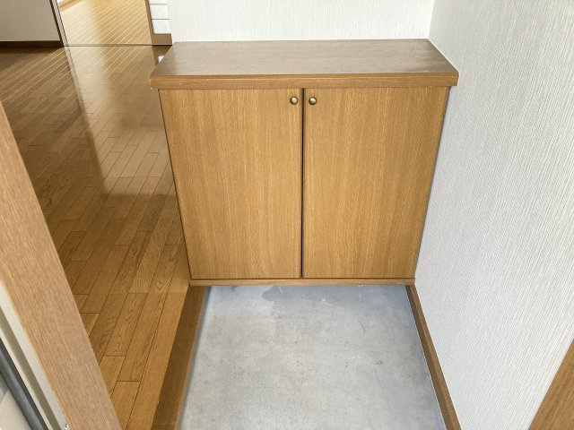 メゾンパークサイドの玄関