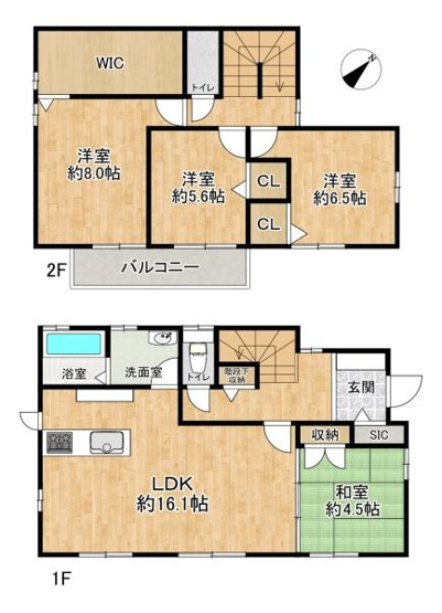 【間取り】 | 垂水区舞多聞西8丁目　中古戸建