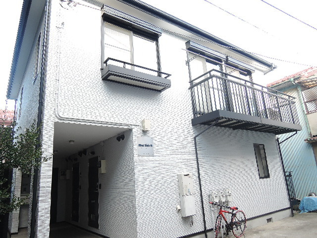 リバーサイドＮの外観|軽量鉄骨造のアパート