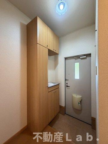 プレシード笹原Ｂの玄関