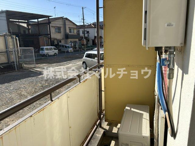 ヴィラナリー田辺　2のバルコニー|暖かな日差しのふりそそぐバルコニー