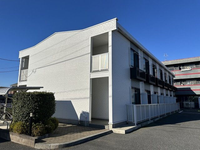 レオパレスミリオンベルの外観|2023年7月に外壁塗装しました。