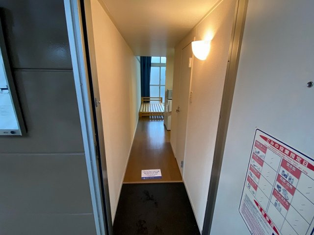 レオパレスＳａｉｎｔの玄関|毎日通る玄関はこちらです