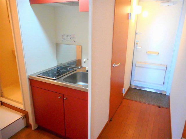 レオパレスアルコバレーノの玄関|毎日通る玄関はこちらです