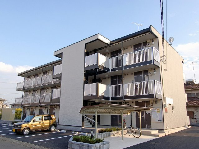 レオパレス扇Ⅲの外観|おしゃれな外観です