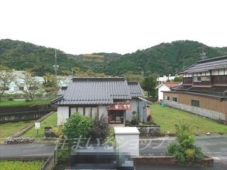 安芸高田市吉田町吉田のアパートの展望|募集のお部屋（203号室）からの眺望です！