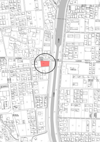 土地　粟野西5丁目の地図