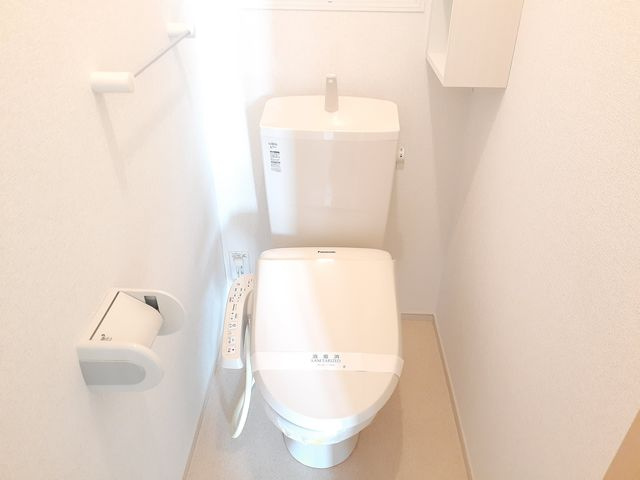 カーサ　アルバーダBのトイレ