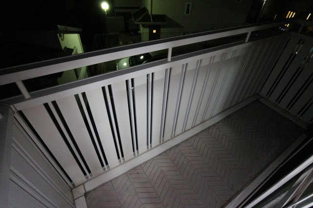 クレールヒル白水のバルコニー