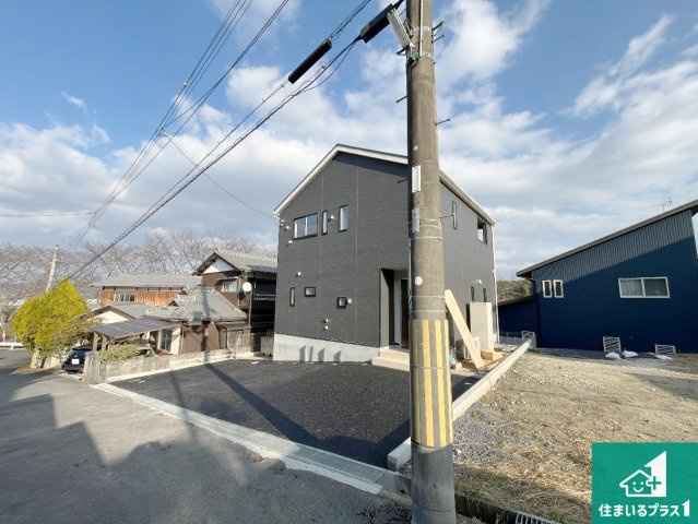 湖南市柑子袋西　第1期　新築一戸建ての外観|お客様に長く安心して住んでいだだける事にこだわった家づくり！住んでからのアフターサービスにもしっかりと取り組んでいます！