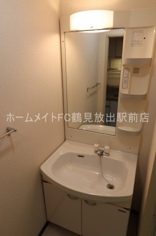 大阪市鶴見区今津中１丁目の賃貸マンションの独立洗面台