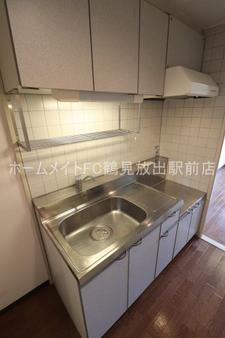 大阪市鶴見区今津中１丁目の賃貸マンションのキッチン