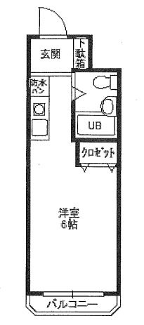 神戸市須磨区白川台６丁目の賃貸マンションの間取り