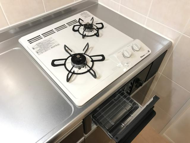 フォレストヴィラ千里イーストのキッチン|ガスコンロ（イメージ）