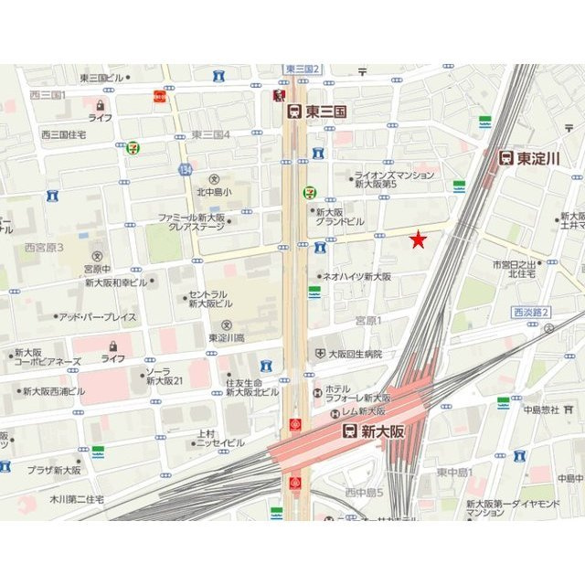 アーデン新大阪のその他|マップ