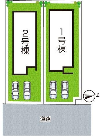 リーブルガーデン堺市南区槇塚台３丁の区画図