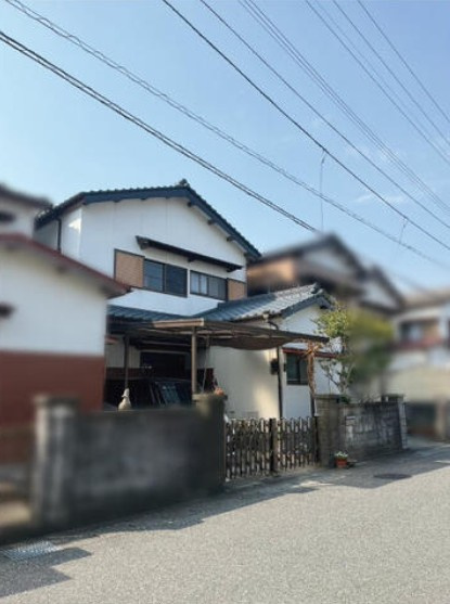 高知市北御座　中古一戸建ての外観|外観は落ち着いています