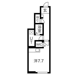 RESI大沢川原　Ⅰの間取り
