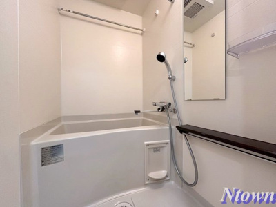 【浴室】 | ディアレイシャス名古屋中村公園 | 落ち着いた空間のお風呂です