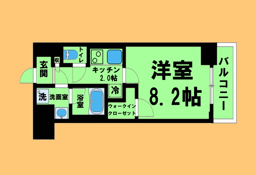 イーハトーブ大曽根の間取り
