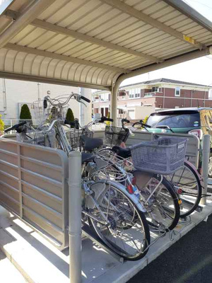 【その他共用部分】 | ブルックスクエア | 駐輪場です