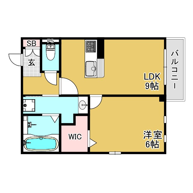 神戸市長田区東尻池町１丁目のアパートの間取り|間取り