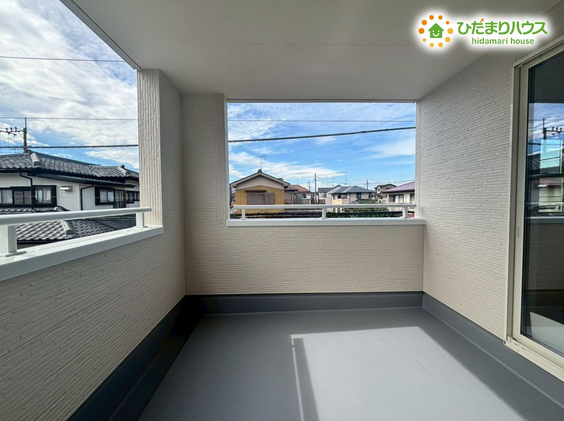 鴻巣市人形3丁目　新築戸建　リーブルガーデン01のバルコニー