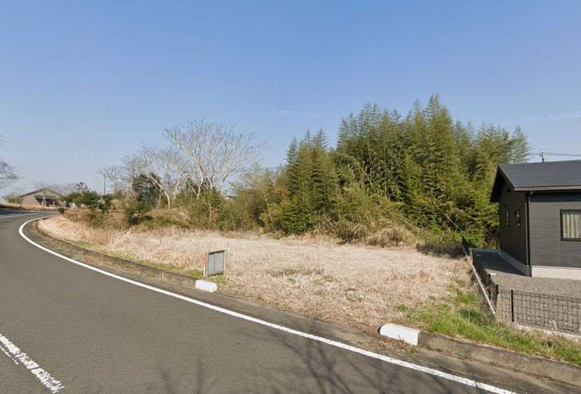 都城市高城町石山の売地の外観