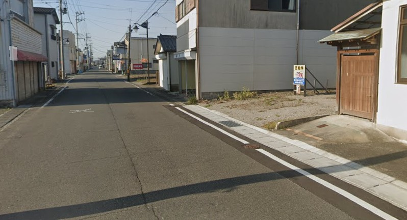 【新築戸建】　いわき市四倉町第16　ラスト1棟　価格変更！の前面道路含む現地写真|南西7.8ｍ公道