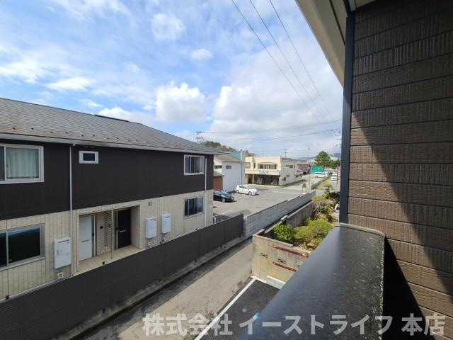 【新築戸建】　いわき市四倉町第17　限定1棟の展望|バルコニーからの眺望です