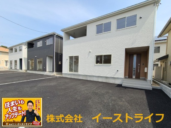 【新築戸建】　いわき市四倉町第15　の外観|6，7，8号棟外観写真