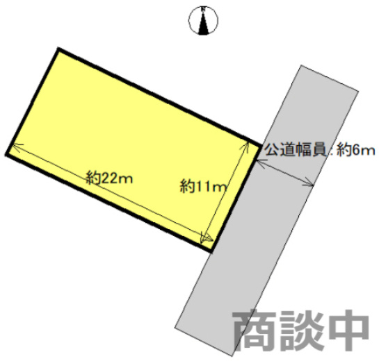 米子市旗ヶ崎2丁目売地（解体更地渡し）