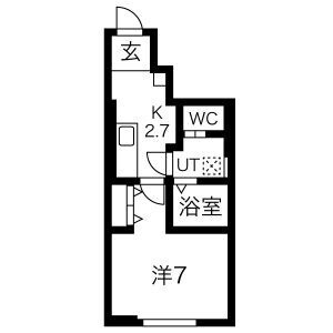 【新築】RESI大沢川原　Ⅱの間取り