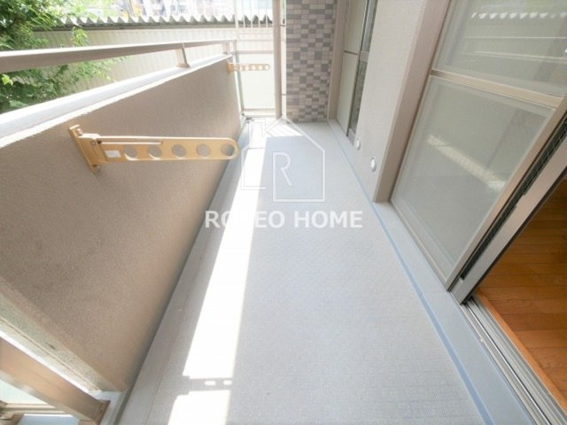 グラマシー立売堀のバルコニー